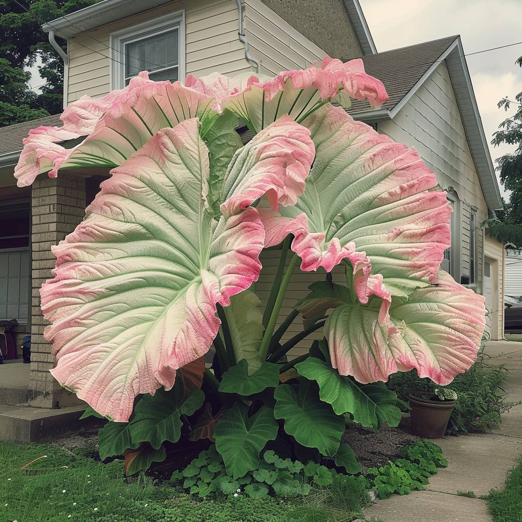 🌿Fascinantul Caladium Gigant🌈
