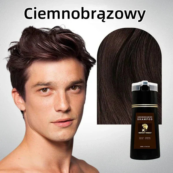 Șampon de păr cu efect de colorare imediată - Barbă și păr