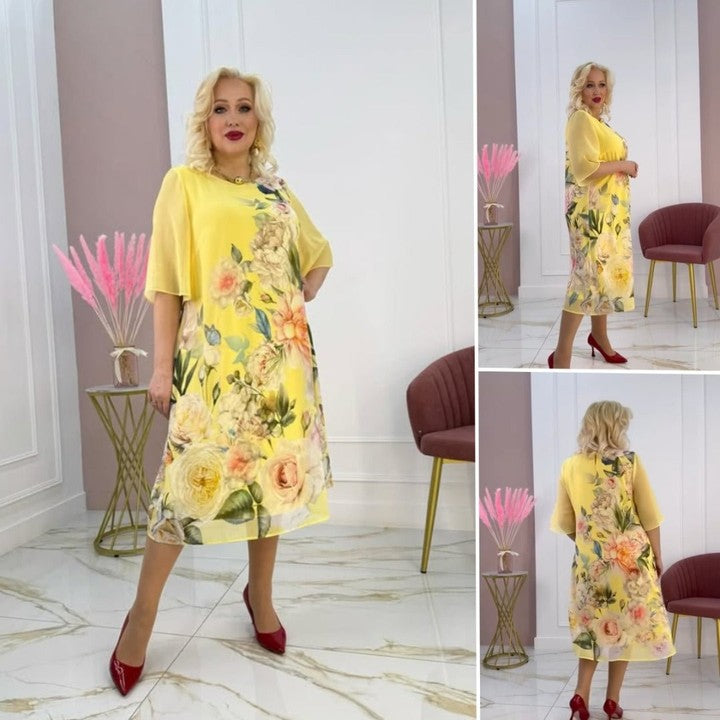 Rochie de vară pentru femei cu model floral