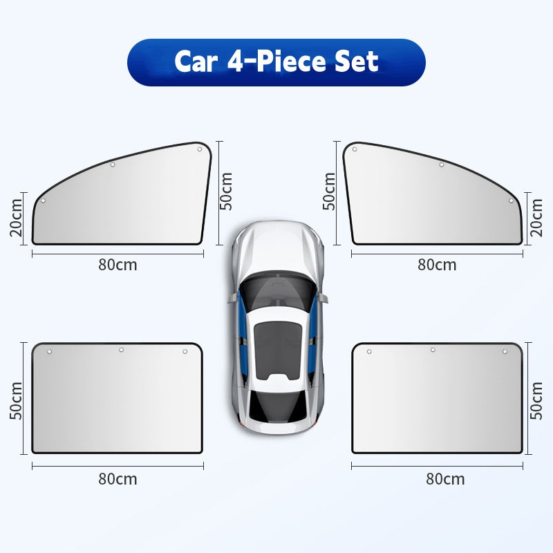 Parasolar pentru geam auto (universal pentru toate modelele de vehicule)