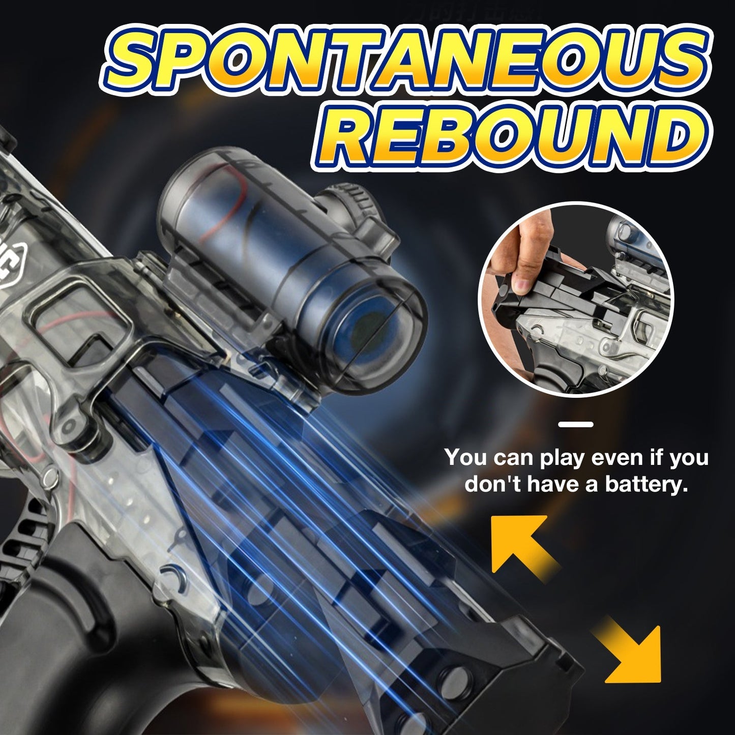 Pistol cu apă electric Woyuosn Battle Blaster