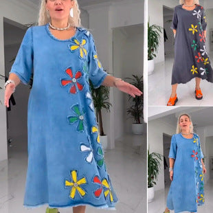 Rochie florală de damă