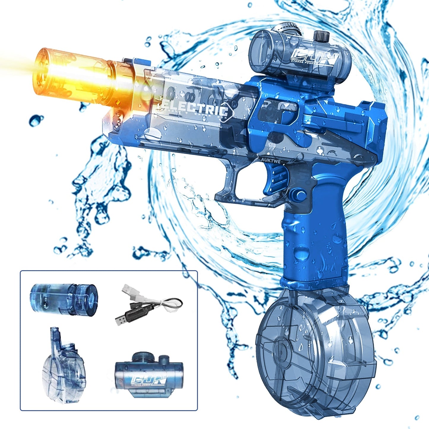 Pistol cu apă electric Woyuosn Battle Blaster