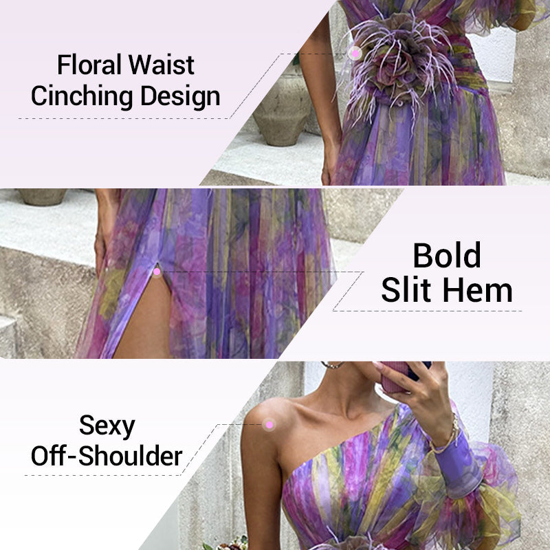 ✨【Slimming Wizard】. Rochie Mirage Color Block✨