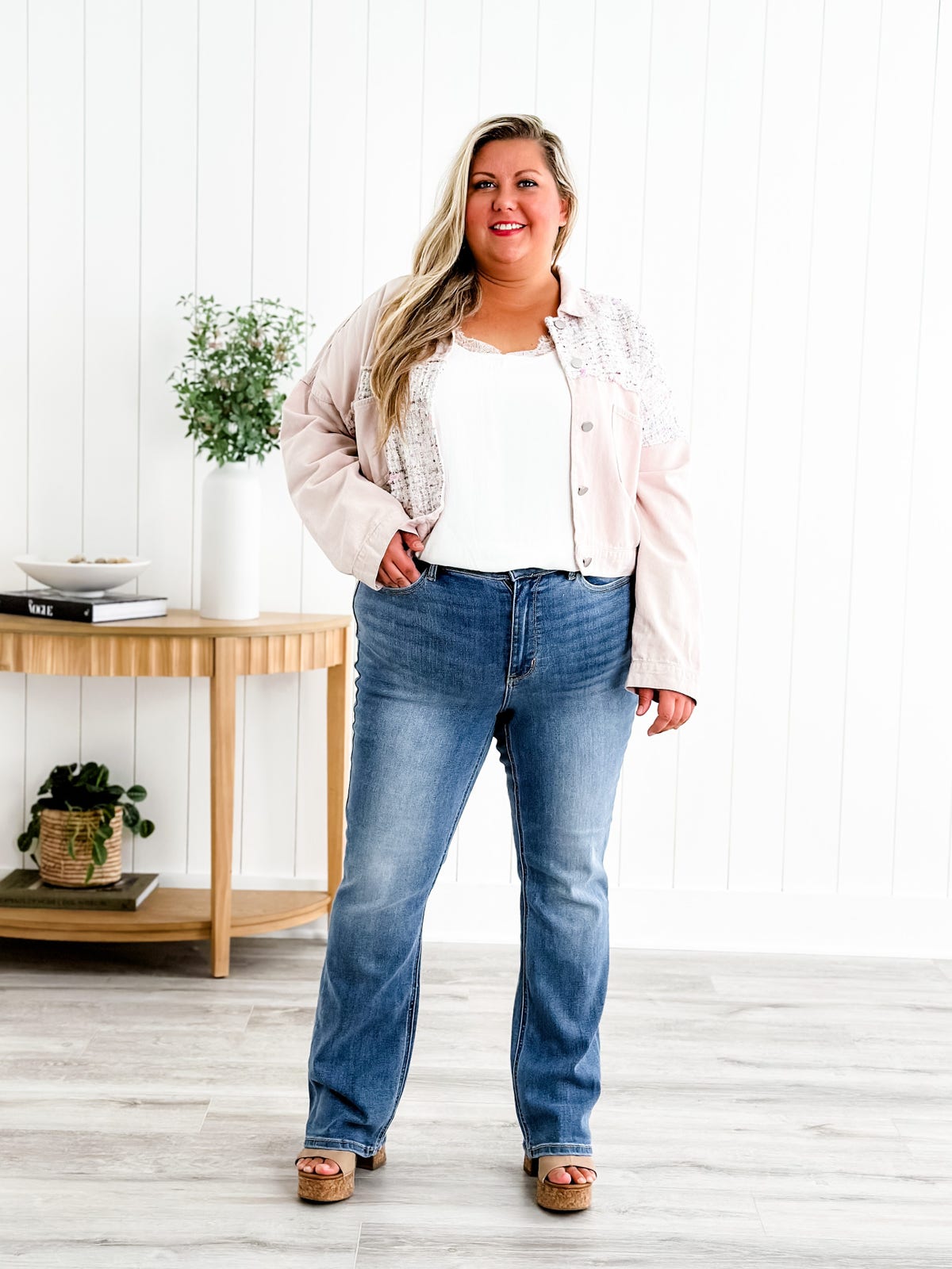 🏆Blagi elastici spălați care strâng stomacul și ridică șoldurile👖