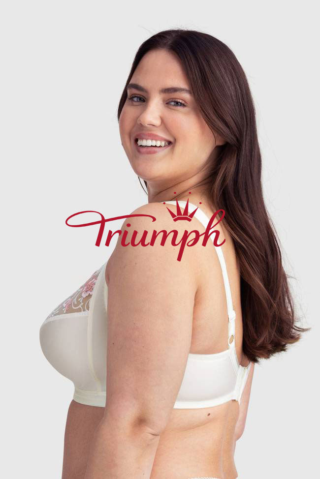 TRIUMPH - 3 BUCĂȚI (65A-120H) 💝 HAINE ALBE BRODATE ✨