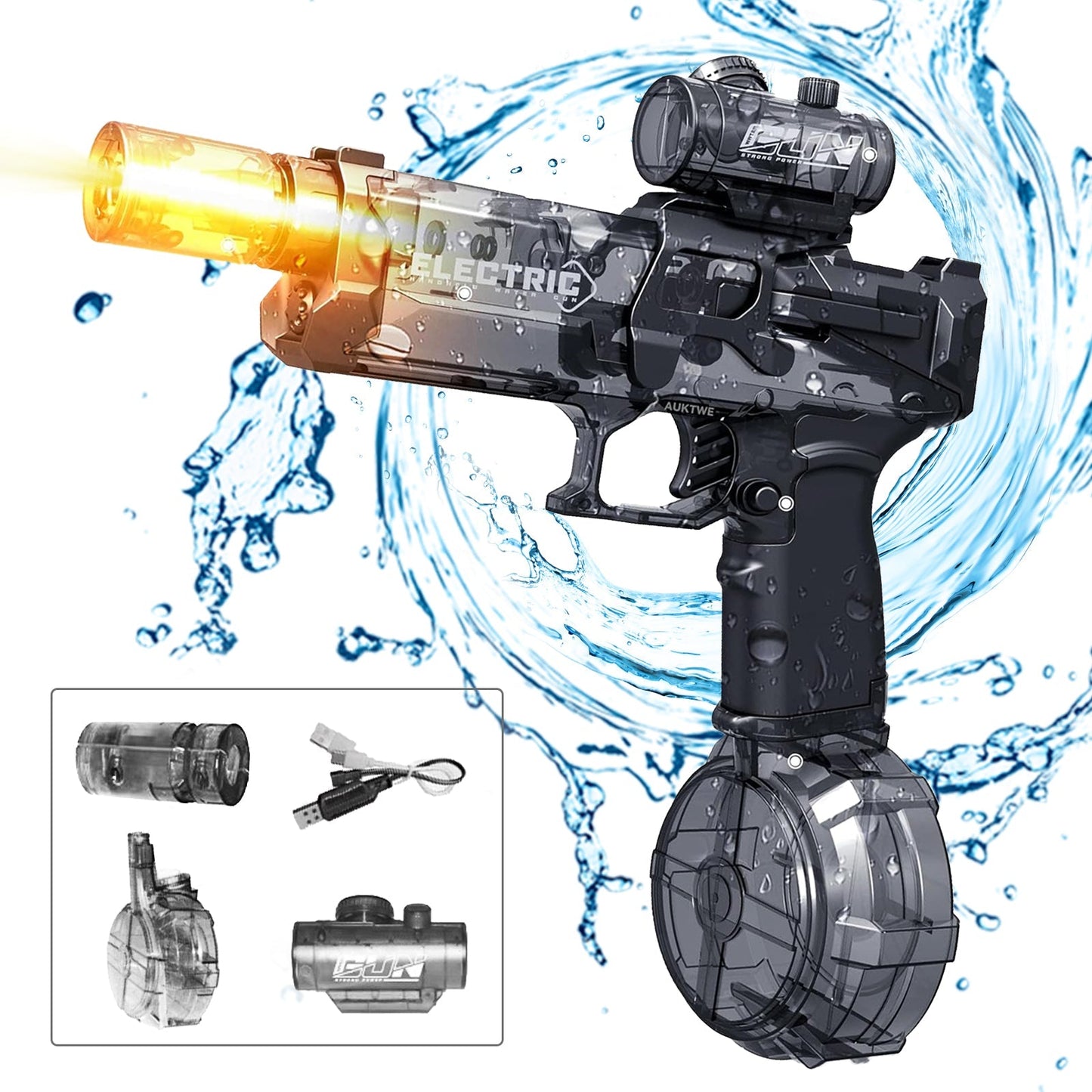 Pistol cu apă electric Woyuosn Battle Blaster