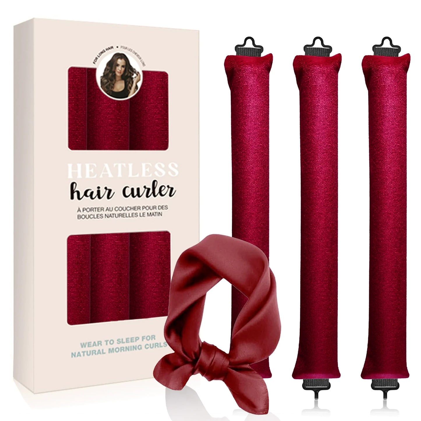 Ofertă specială -49% REDUCERE🔥Set de curling fără căldură din satin