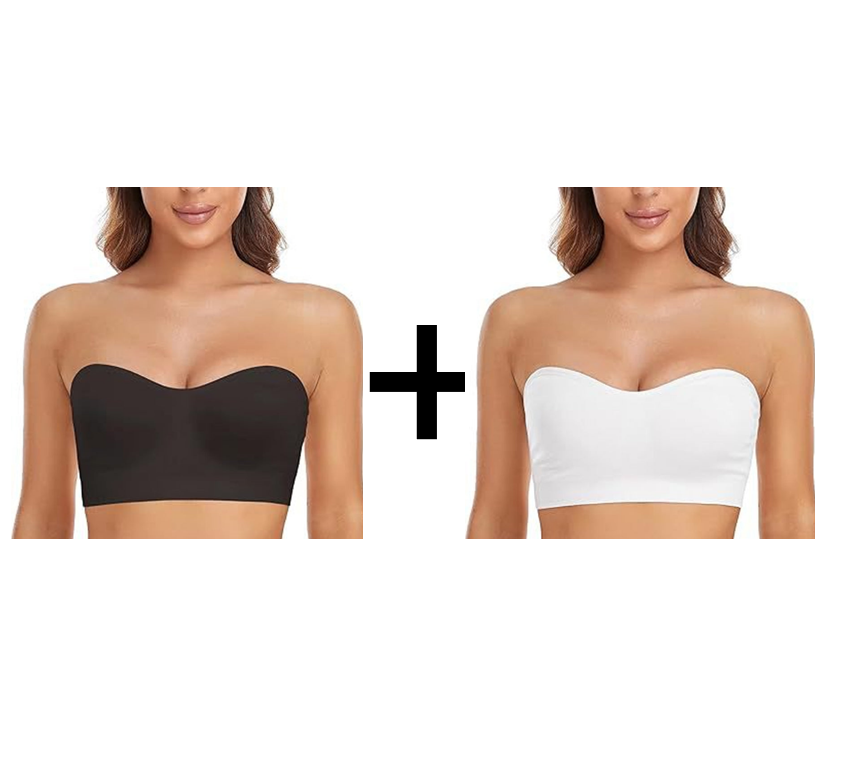 ✨Biustonosz bez ramiączek, który się nie zsuwa, dla kobiet