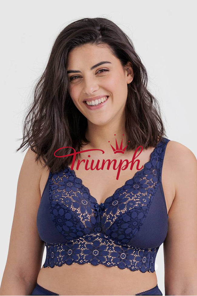 Triumph - 3 buc (85A-105F) 💝 Sutien wireless confortabil