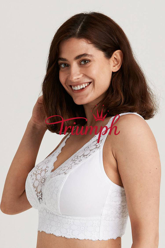 Triumph - 3 buc (85A-105F) 💝 Sutien wireless confortabil