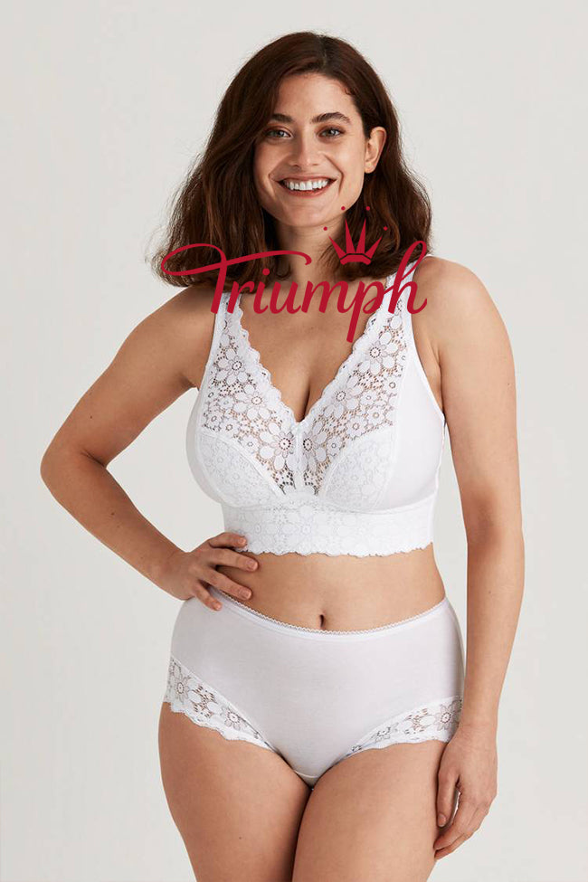 Triumph - 3 buc (85A-105F) 💝 Sutien wireless confortabil
