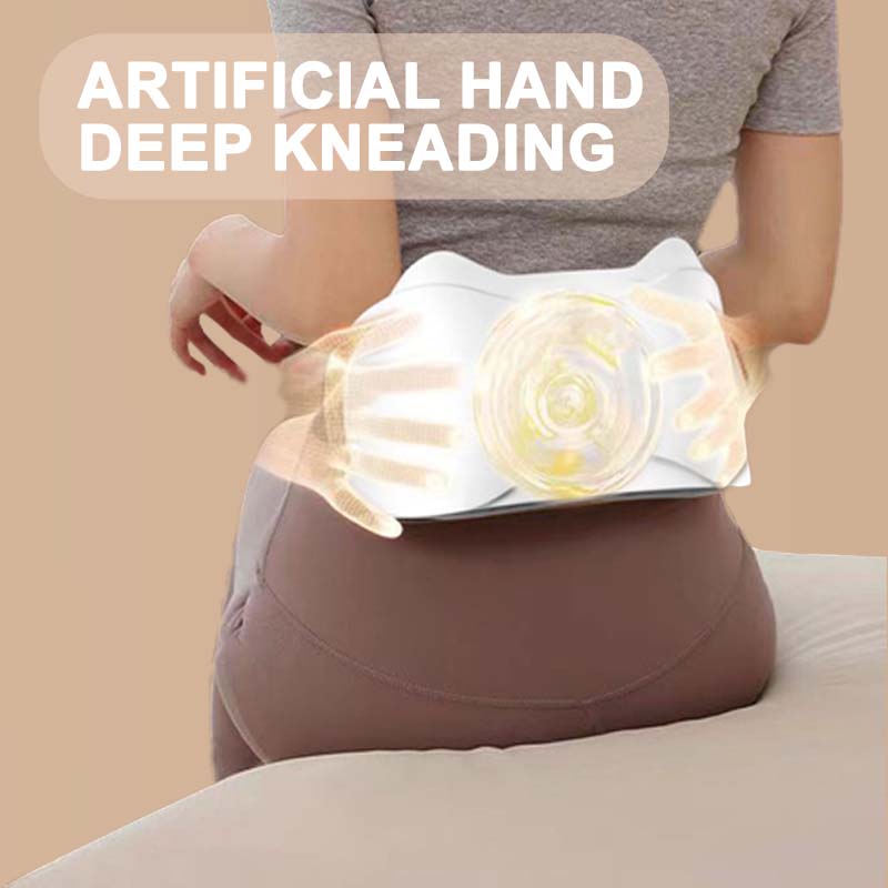 🔥 Masaj abdominal electric pentru arderea grăsimilor + stimularea digestiei
