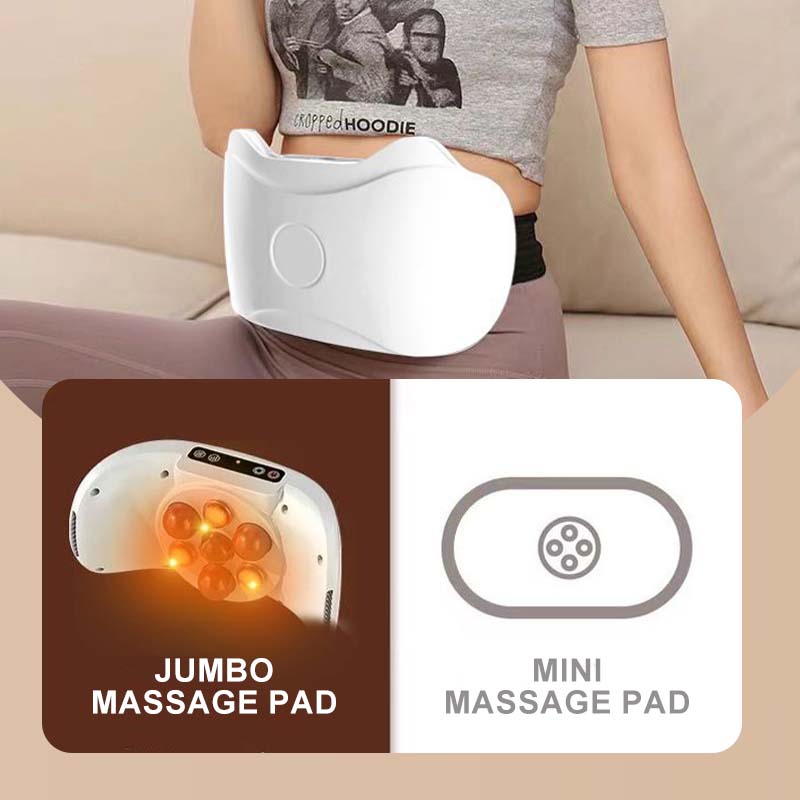 🔥 Masaj abdominal electric pentru arderea grăsimilor + stimularea digestiei