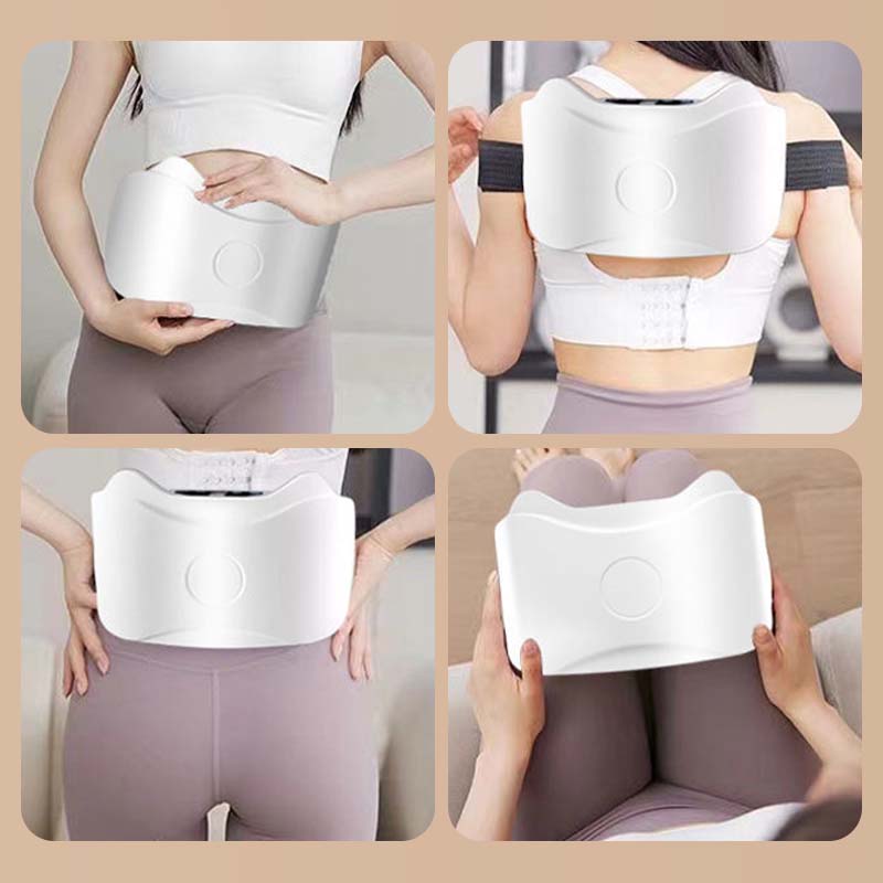 🔥 Masaj abdominal electric pentru arderea grăsimilor + stimularea digestiei