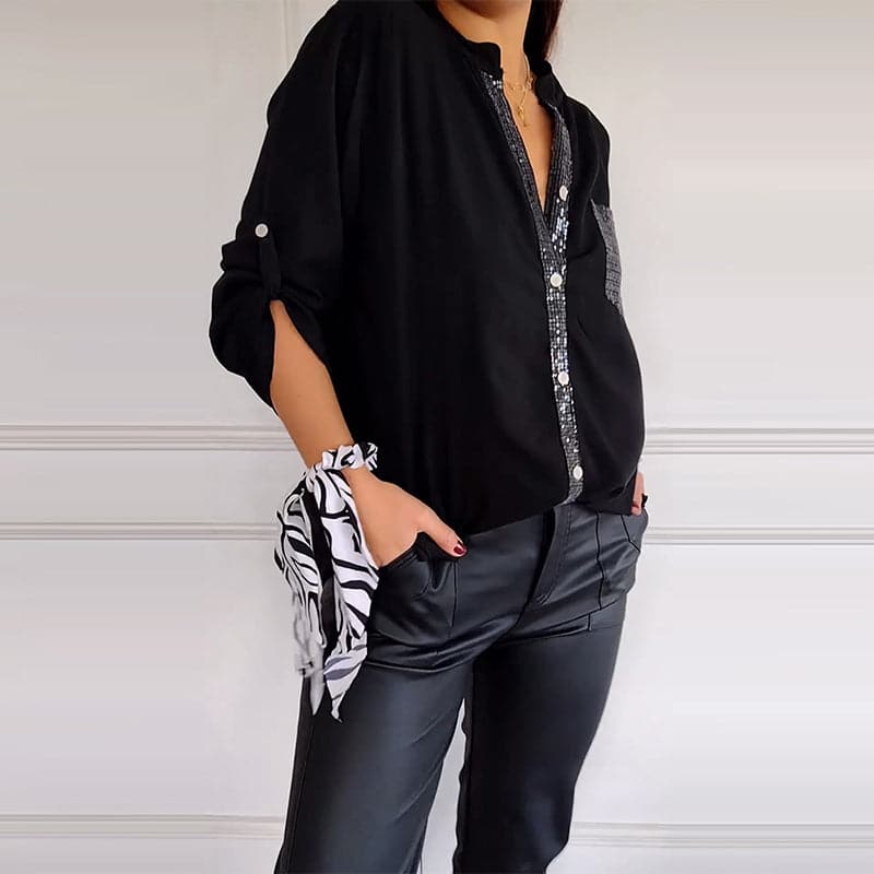 🔥2024 Paiete Casual Patchwork Top