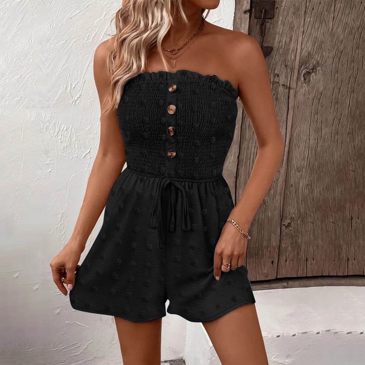 🔥👗Salopă tubulară pentru femei, cu croi larg, volane în față și legături