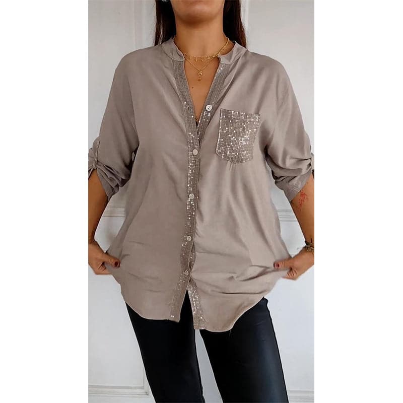 🔥2024 Paiete Casual Patchwork Top