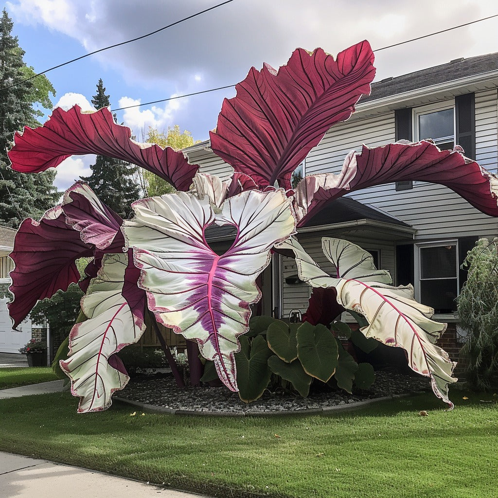 🌿Fascinantul Caladium Gigant🌈