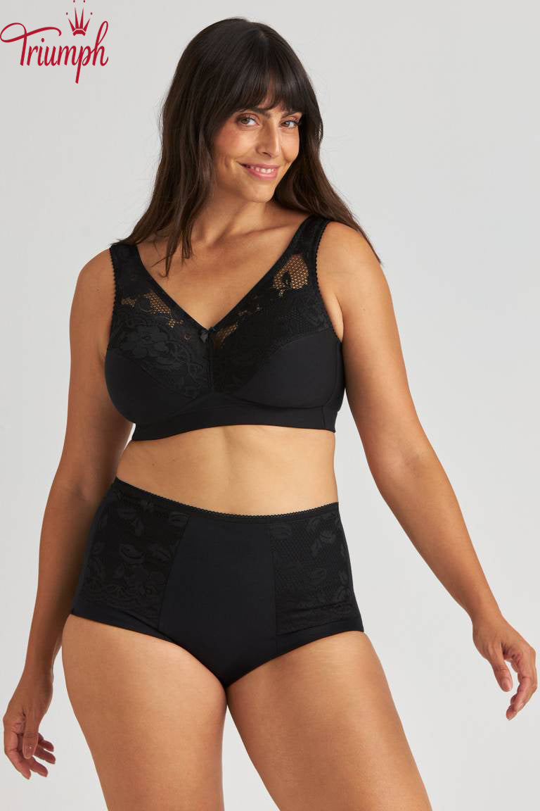 Triumph - (4 sztuki) Biustonosz bawełniany bez fiszbin