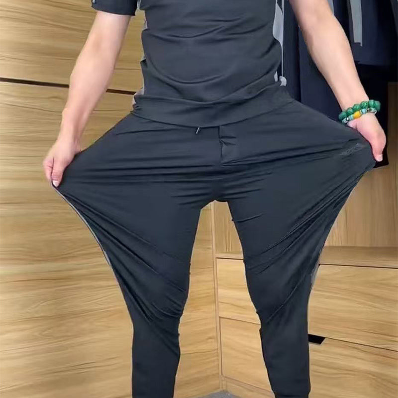 🌴Oferte speciale de vară ❄️Pantaloni sport cu mânecă scurtă pentru bărbați (set de 2 piese)