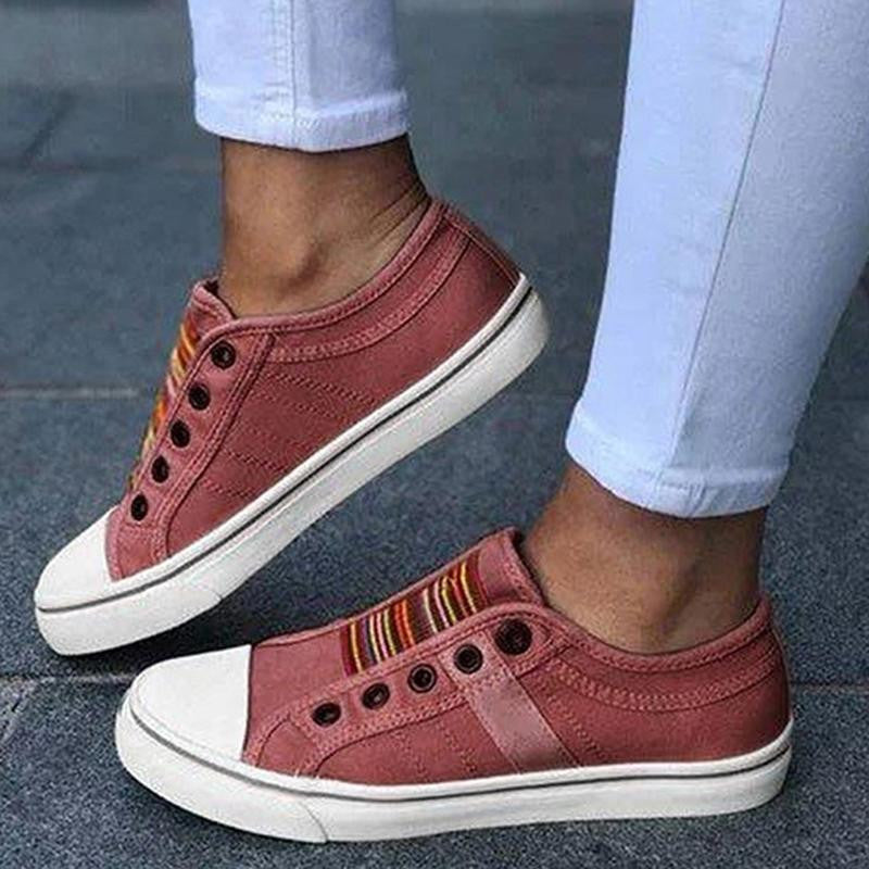 2025 Noi pantofi ortopedici de vară Vintage Denim Slip On