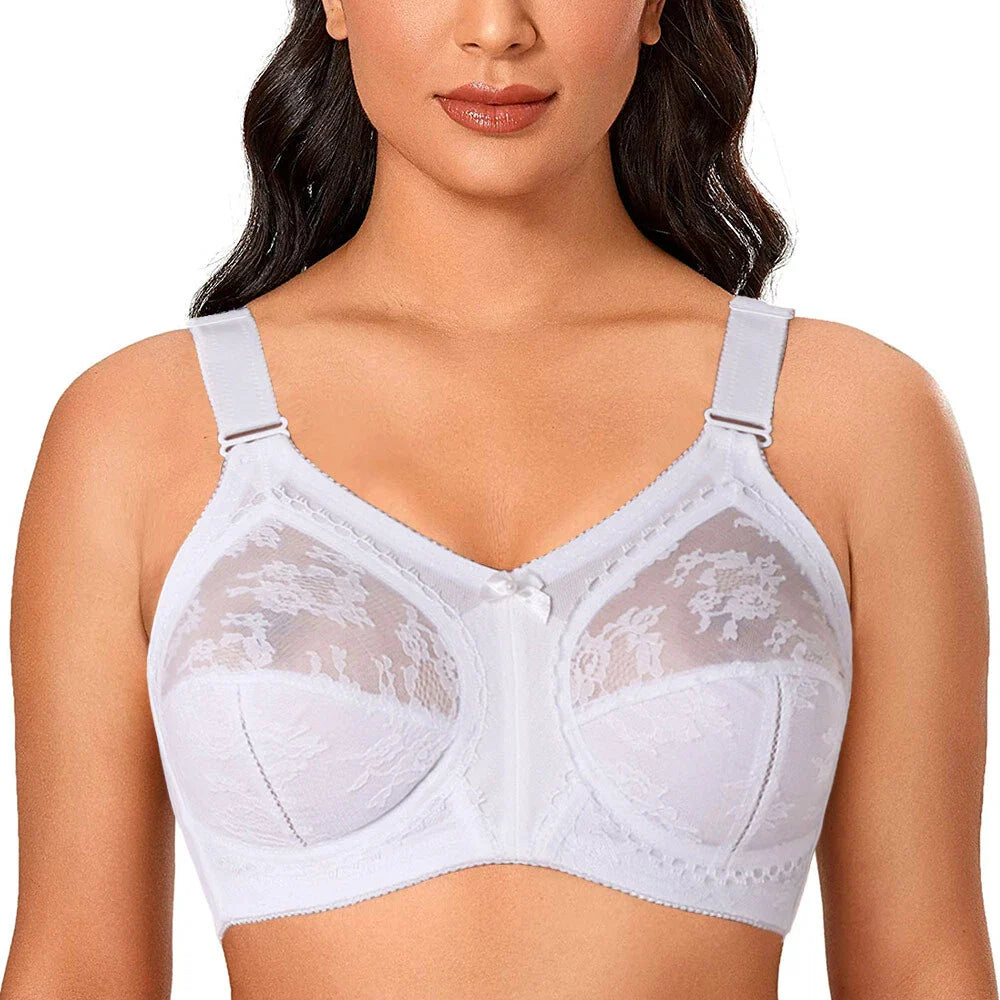 💖Triumph® Set de 4 ✨Sutien transparent fără spumă pentru sâni mari