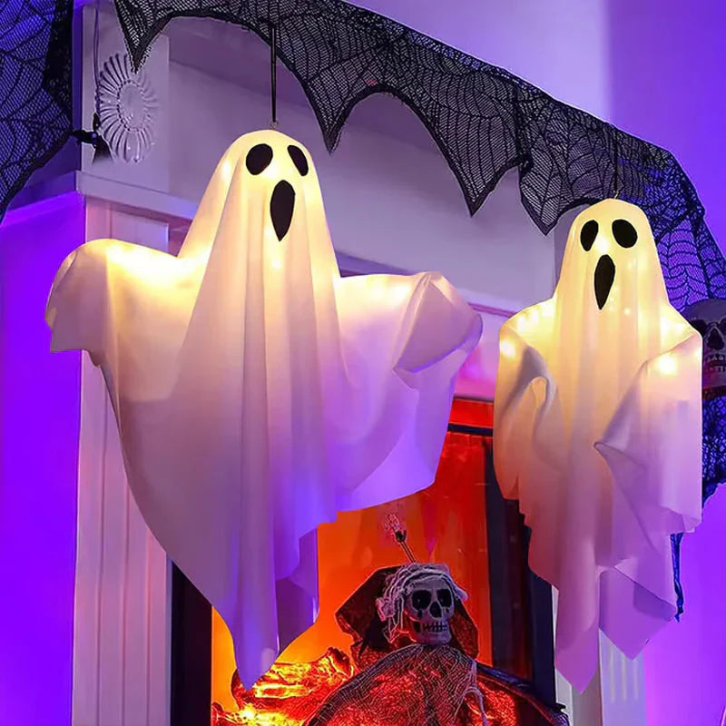 Recuzită de groază agățată cu lumini pentru Halloween