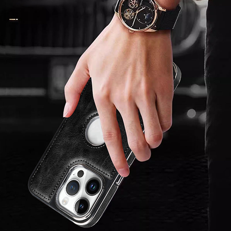 š¢Husa iPhone - Piele de lux