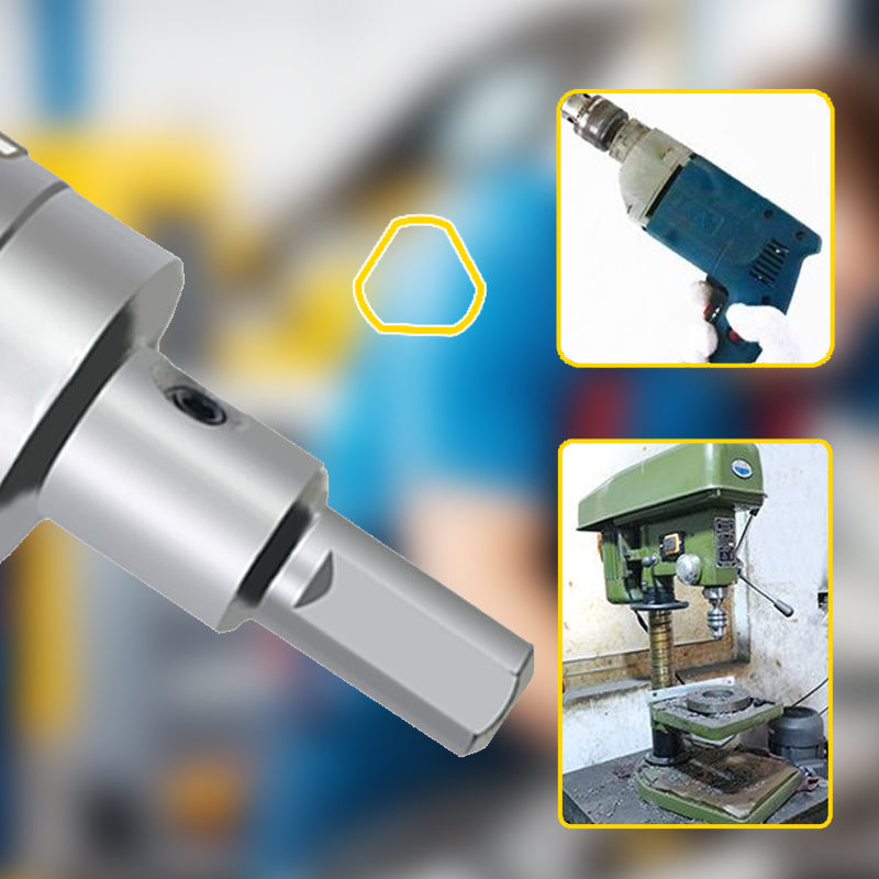 【✨Eficiență crescută】🔧Dispozitiv de tăiere pentru găuri metalice cu vârf din carbură