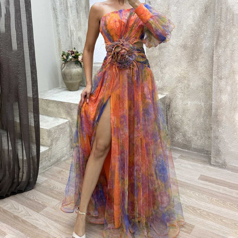 ✨【Slimming Wizard】. Rochie Mirage Color Block✨