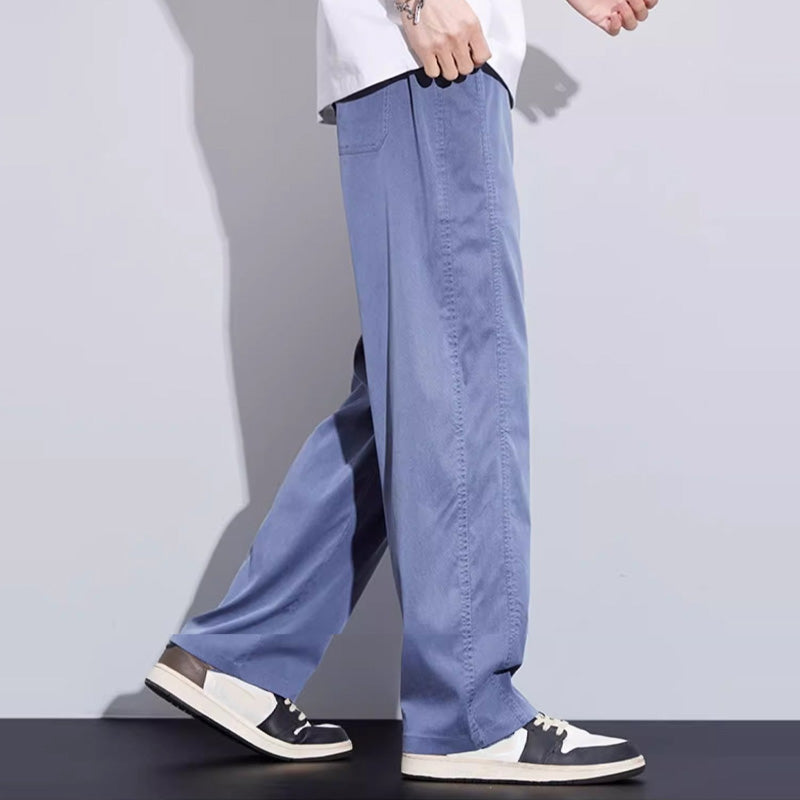 ⏳(M-3XL)🔥Blugi drepți, stil casual, stil slim👖 Disponibili în 4 culori.