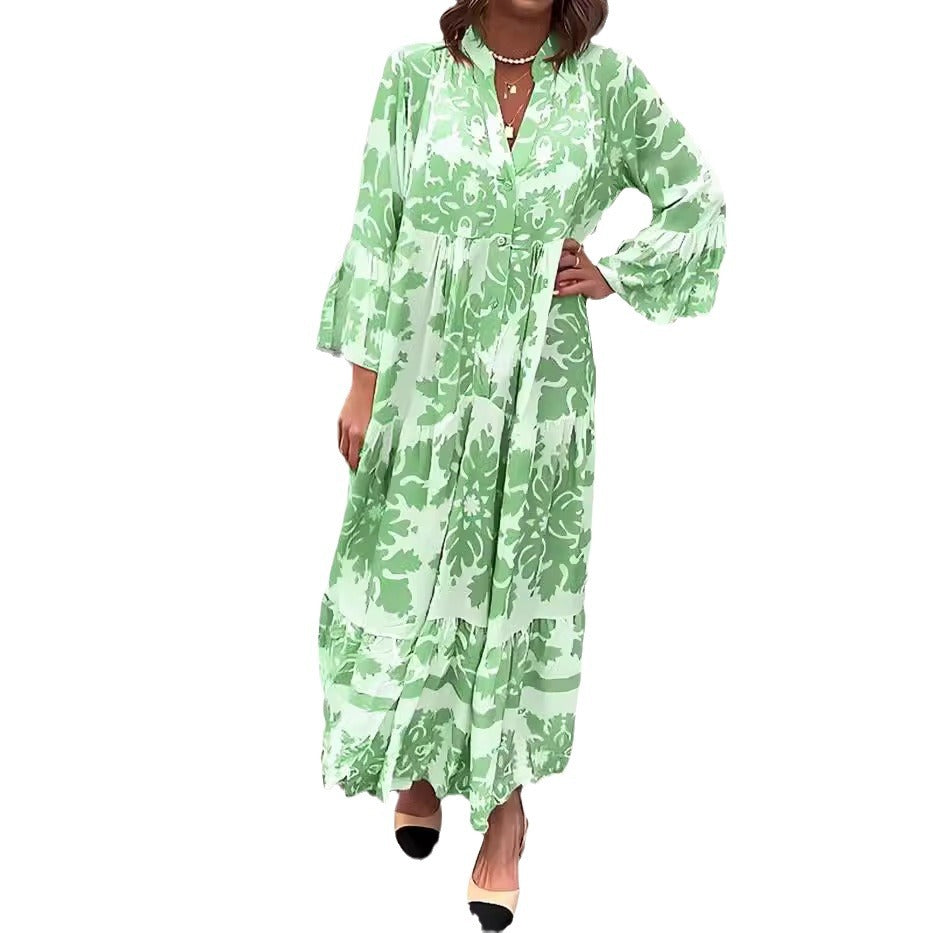 【🌷S-4XL】🌸Női hosszú ujjú ruha