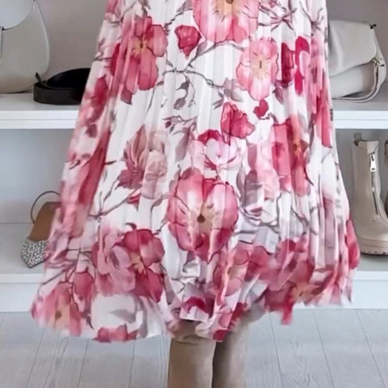 🌸Top floral cu umerii deschiși și set din două piese cu fustă maxi