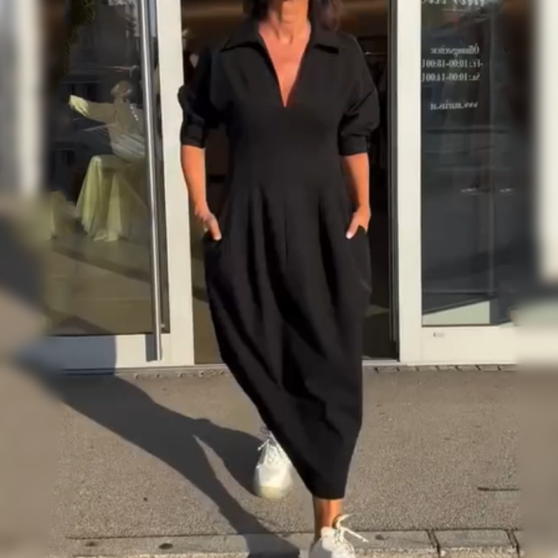 💕Rochie neagră temperamentală