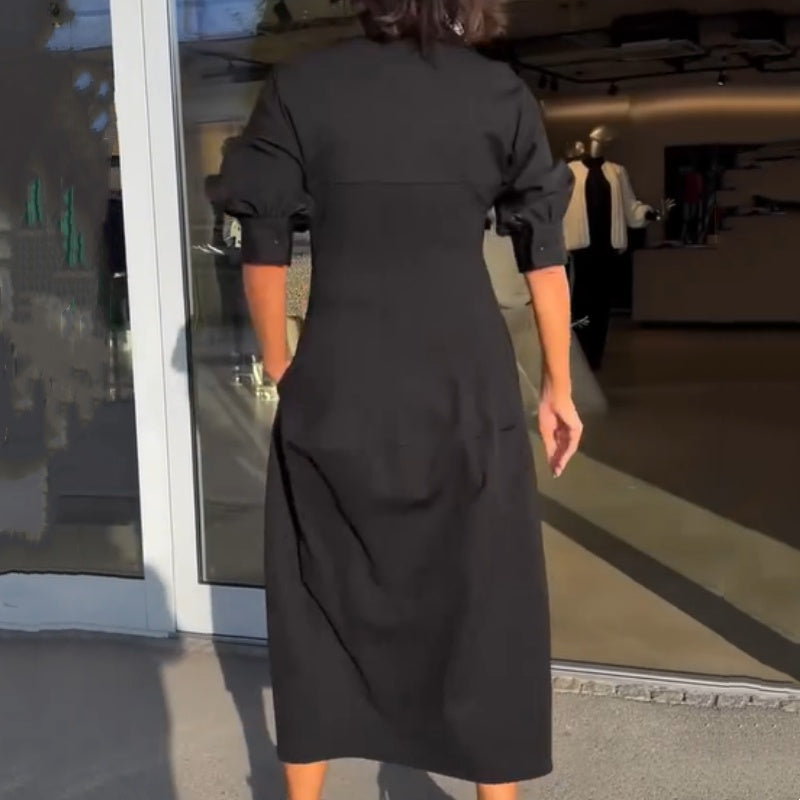 💕Rochie neagră temperamentală