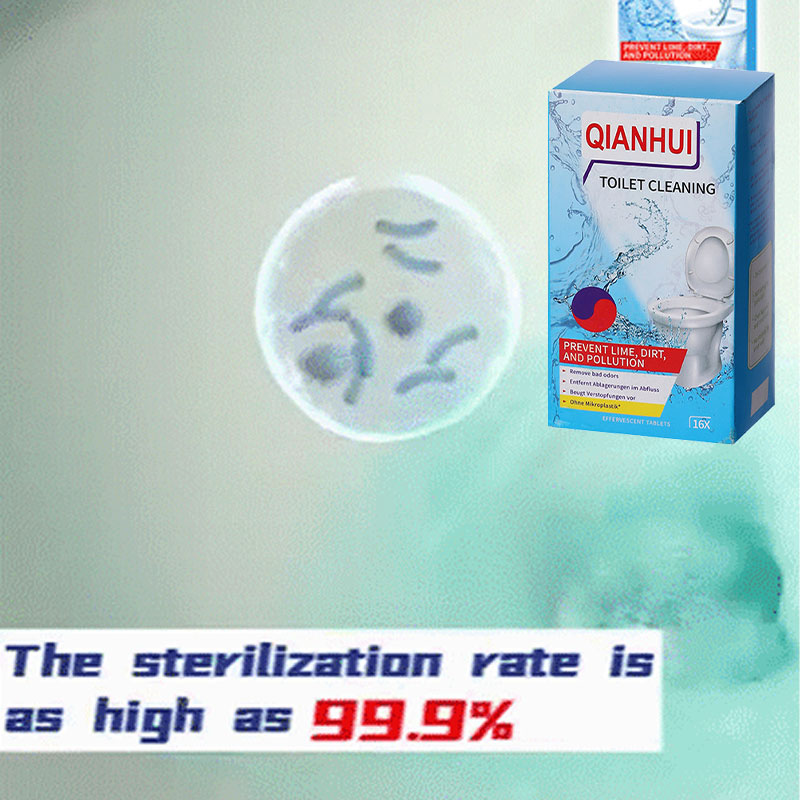 Tablete de curățare pentru vasul de toaletă cu aromă de lămâie【🔥Cumpără 1, primești 1 gratuit】