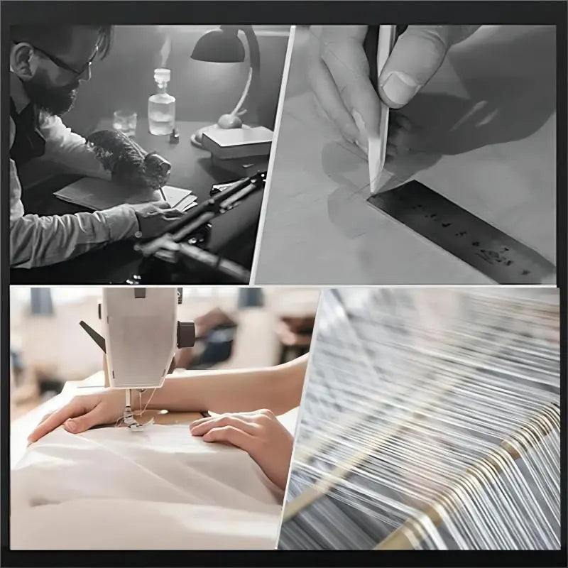 🌸 Rochie imprimată cu decolteu rotund și mâneci șapte sferturi