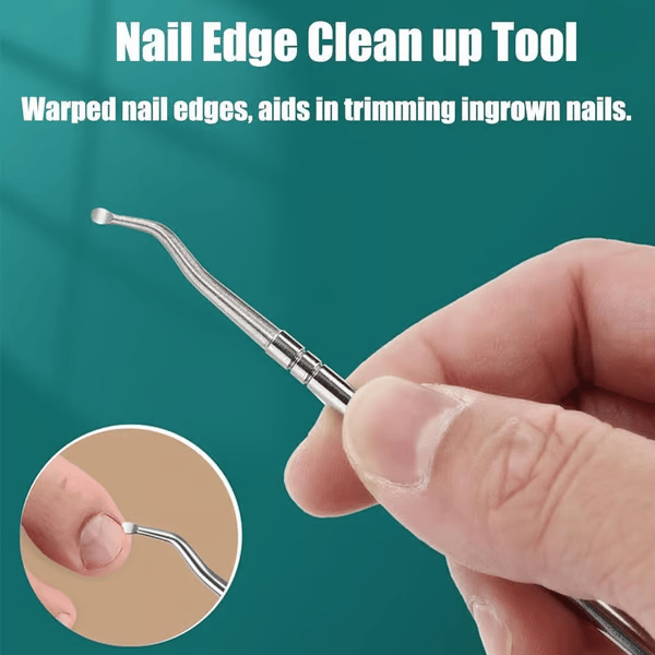 🔥Unghiere recomandate de podiatri 🛡️ - Design ergonomic înclinat pentru unghii de la picioare și unghii încarnate