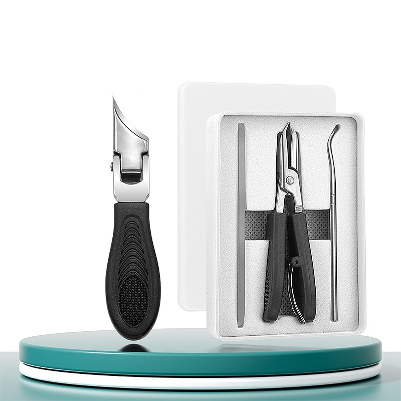 🔥Unghiere recomandate de podiatri 🛡️ - Design ergonomic înclinat pentru unghii de la picioare și unghii încarnate