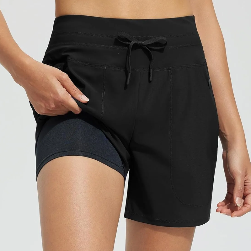 š„š©³ćS-3XLćPantaloni sport pentru femei cu buzunare