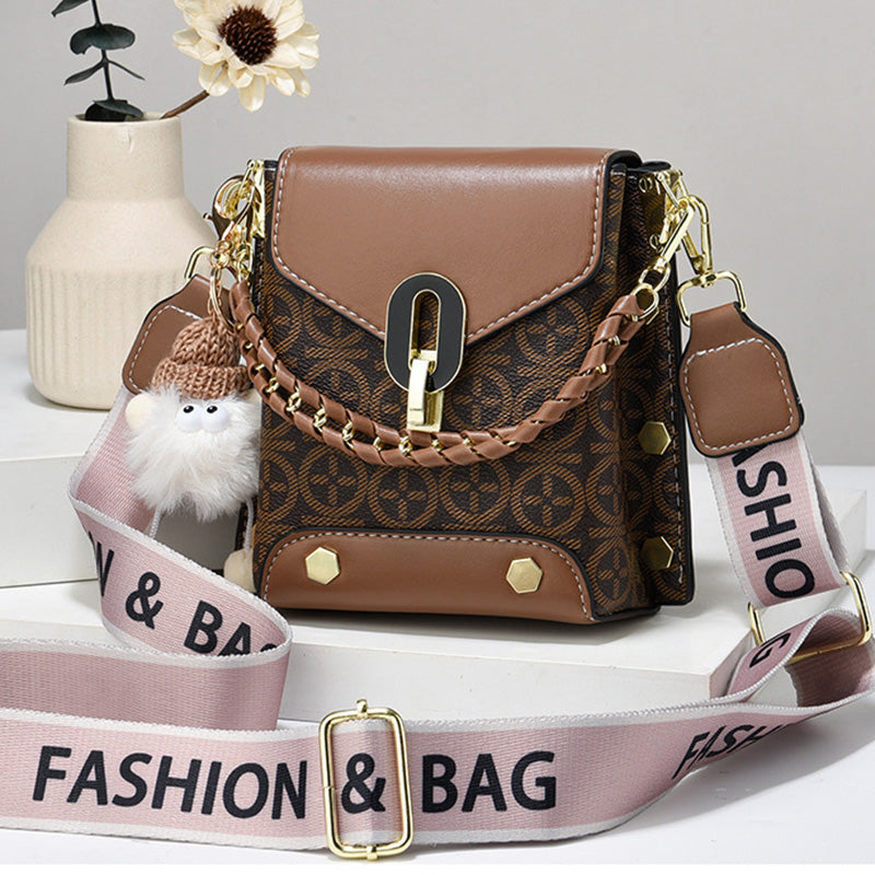 Geantă crossbody din piele la modă pentru femei