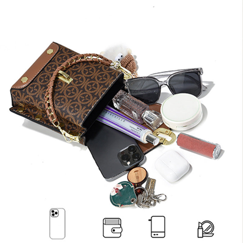 Geantă crossbody din piele la modă pentru femei