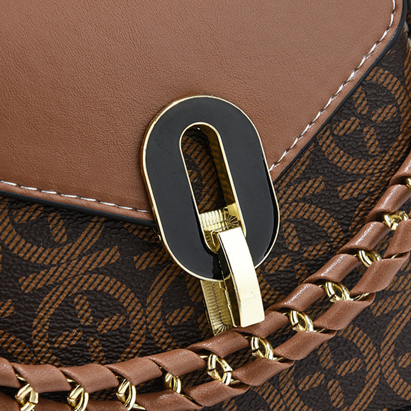 Geantă crossbody din piele la modă pentru femei