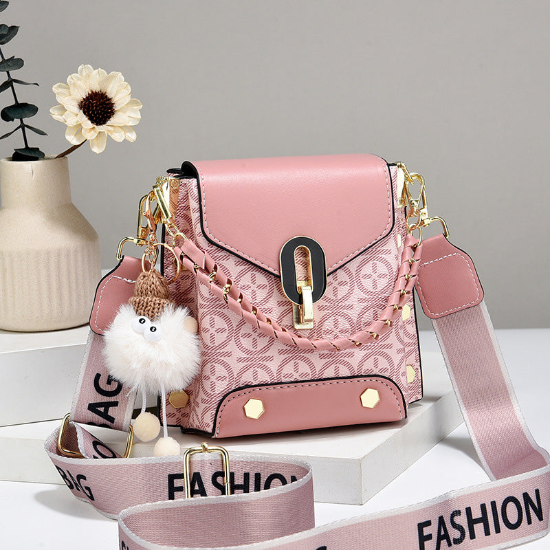 Geantă crossbody din piele la modă pentru femei