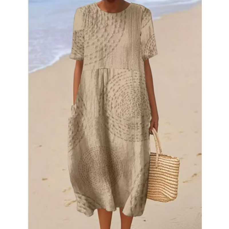 Rochie midi lejeră, casual, pentru femei