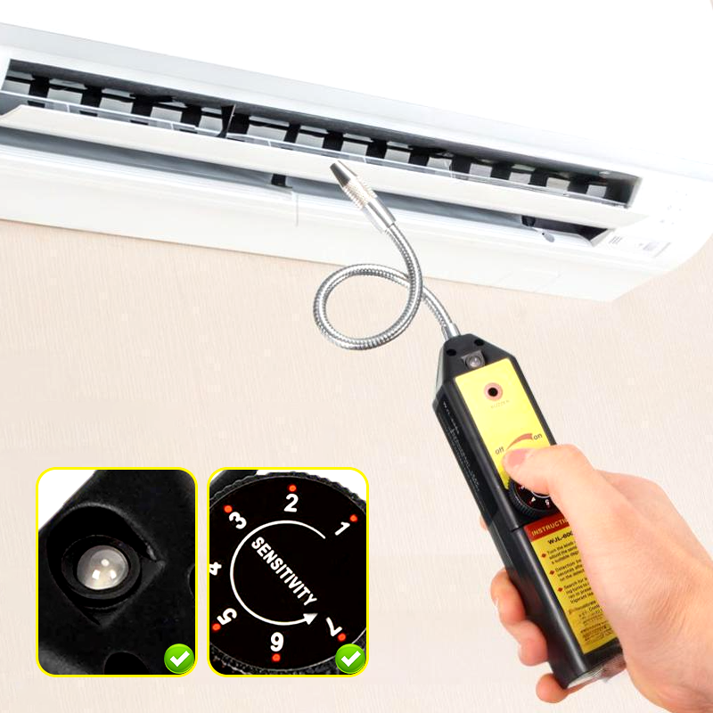 Detector multifuncțional de scurgeri cu halogen pentru mașini