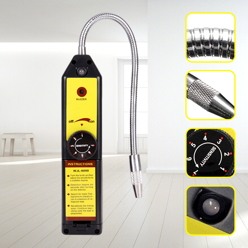 Detector multifuncțional de scurgeri cu halogen pentru mașini