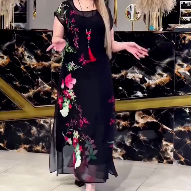 👗Rochii de tul florale elegante pentru femei🌸