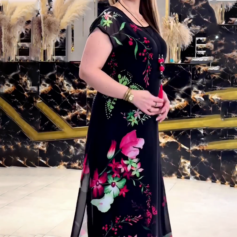 👗Rochii de tul florale elegante pentru femei🌸